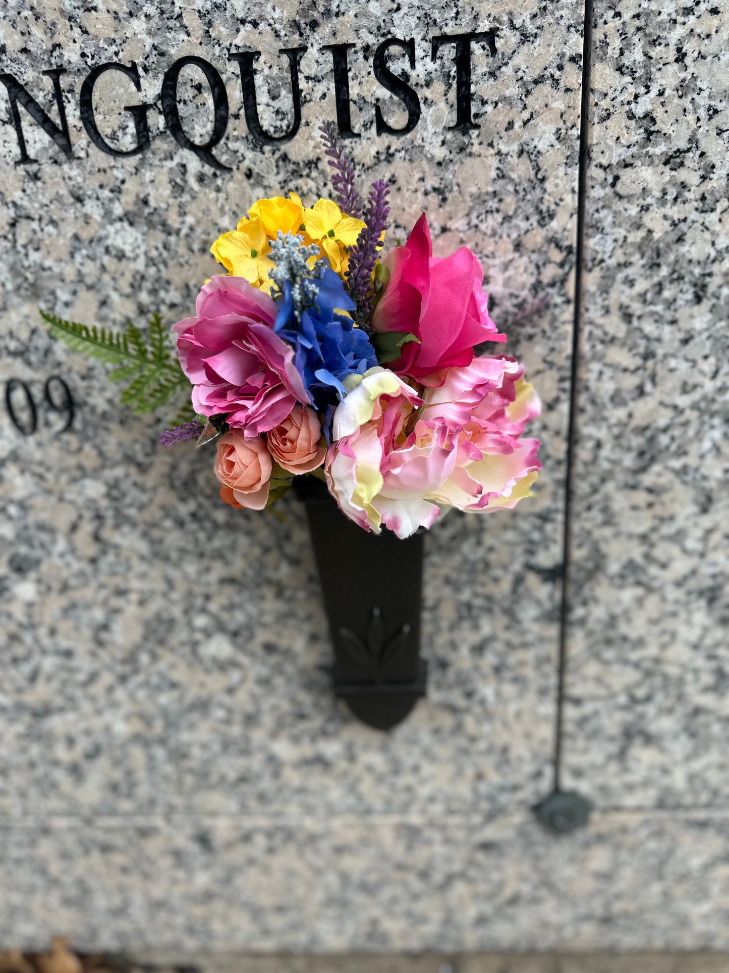 Mausoleum Silk Flower Program - Oak Lawn Cemetery, Fairfield CT.