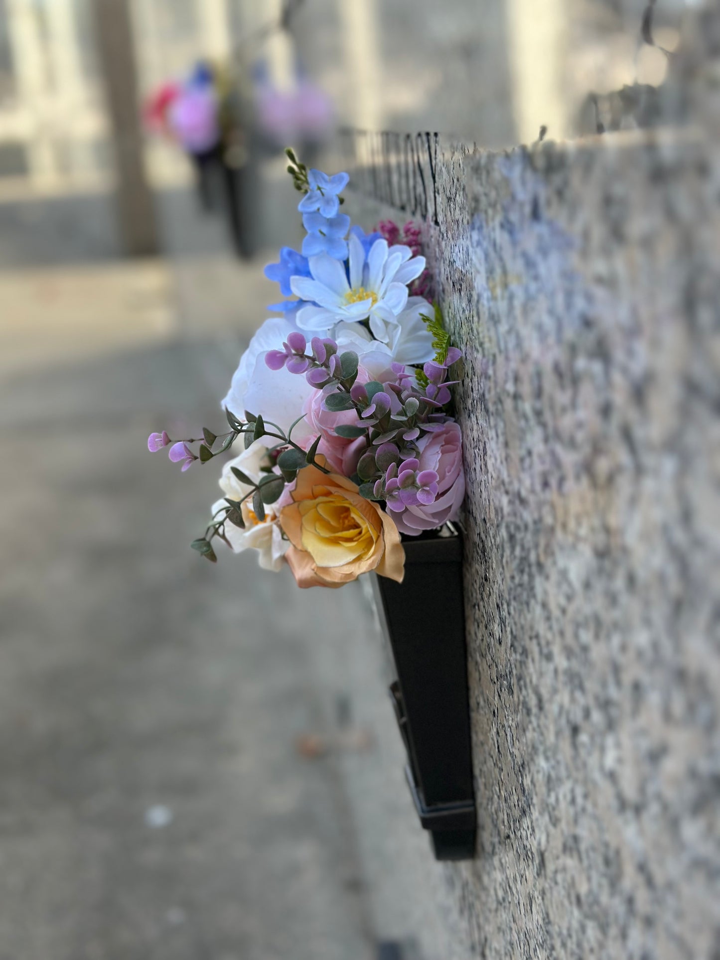 Mausoleum Silk Flower Program - Oak Lawn Cemetery, Fairfield CT.